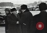 Image of Romanian delegation in Moscow Moscow Russia Soviet Union, 1948, second 22 stock footage video 65675032337