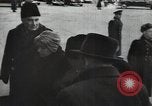 Image of Romanian delegation in Moscow Moscow Russia Soviet Union, 1948, second 26 stock footage video 65675032337