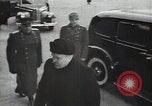 Image of Romanian delegation in Moscow Moscow Russia Soviet Union, 1948, second 44 stock footage video 65675032337