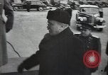 Image of Romanian delegation in Moscow Moscow Russia Soviet Union, 1948, second 45 stock footage video 65675032337