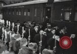 Image of Romanian delegation in Moscow Moscow Russia Soviet Union, 1948, second 58 stock footage video 65675032337