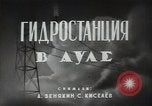 Standbild Bau des Wasserkraftwerks Aoul in Dagestan Aoul Dagestan Russland, 1948, aus Sekunde 4 historischem Filmmaterial Videoclip 65675032340