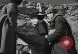 Standbild Bau des Wasserkraftwerks Aoul in Dagestan Aoul Dagestan Russland, 1948, aus Sekunde 27 historischem Filmmaterial Videoclip 65675032340