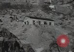 Standbild Bau des Wasserkraftwerks Aoul in Dagestan Aoul Dagestan Russland, 1948, aus Sekunde 44 historischem Filmmaterial Videoclip 65675032340