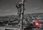 Standbild Bau des Wasserkraftwerks Aoul in Dagestan Aoul Dagestan Russland, 1948, aus Sekunde 59 historischem Filmmaterial Videoclip 65675032340