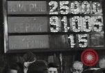 Standbild Zeichnung Lotterie Tickets Russland, 1948, aus Sekunde 60 historischem Filmmaterial Videoclip 65675032341