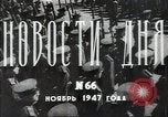 Immagine di Candidatura di Stalin prima delle elezioni Russia Unione Sovietica, 1947, secondo 7 filmato di repertorio 65675032343