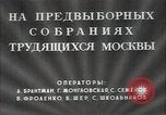 Immagine di Candidatura di Stalin prima delle elezioni Russia Unione Sovietica, 1947, secondo 34 filmato di repertorio 65675032343