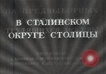 Immagine di Candidatura di Stalin prima delle elezioni Russia Unione Sovietica, 1947, secondo 37 filmato di repertorio 65675032343