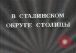 Immagine di Candidatura di Stalin prima delle elezioni Russia Unione Sovietica, 1947, secondo 39 filmato di repertorio 65675032343