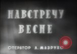 Standbild Stalin Kolchose Landwirte Frühjahrspflanzung Rostov Russland, 1947, aus Sekunde 3 historischem Filmmaterial Videoclip 65675032352