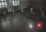 Standbild Sowjetische Basketballspieler Russland, 1947, aus Sekunde 10 historischem Filmmaterial Videoclip 65675032355