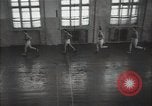 Standbild Sowjetische Basketballspieler Russland, 1947, aus Sekunde 12 historischem Filmmaterial Videoclip 65675032355