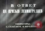 Immagine di Funzionari russi lavoratori di indirizzamento Mosca Russia Unione Sovietica, 1947, secondo 7 filmato di repertorio 65675032357