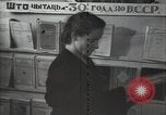 Standbild Öffentliche Bibliothek in der Sowjetunion Sowjetunion, 1948, aus Sekunde 17 historischem Filmmaterial Videoclip 65675032363