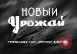 Standbild Sowjetische Bauern ernten Turkmenistan, 1949, aus Sekunde 6 historischem Filmmaterial Videoclip 65675032367