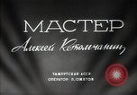 Standbild Interieur eines Motorrads Anlage Russland Sowjetunion, 1949, aus Sekunde 5 historischem Filmmaterial Videoclip 65675032369