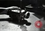 Standbild Interieur eines Motorrads Anlage Russland Sowjetunion, 1949, aus Sekunde 21 historischem Filmmaterial Videoclip 65675032369
