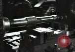 Standbild Interieur eines Motorrads Anlage Russland Sowjetunion, 1949, aus Sekunde 52 historischem Filmmaterial Videoclip 65675032369