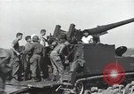 Standbild 155mm Kanone Korea, 1950, aus Sekunde 22 historischem Filmmaterial Videoclip 65675032372