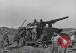 Standbild 155mm Kanone Korea, 1950, aus Sekunde 23 historischem Filmmaterial Videoclip 65675032372