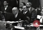 Standbild 559th Sitzung des UN-Sicherheitsrates Flushing Meadows New York United States USA, 1951, aus Sekunde 26 historischem Filmmaterial Videoclip 65675032375