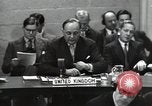 Standbild 559th Sitzung des UN-Sicherheitsrates Flushing Meadows New York United States USA, 1951, aus Sekunde 37 historischem Filmmaterial Videoclip 65675032375