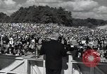 Standbild Harry S Truman an der Wake Forest College Spatenstich Winston-Salem North Carolina USA, 1951, aus Sekunde 11 historischem Filmmaterial Videoclip 65675032376