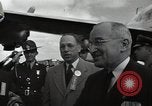 Standbild Harry S Truman an der Wake Forest College Spatenstich Winston-Salem North Carolina USA, 1951, aus Sekunde 62 historischem Filmmaterial Videoclip 65675032376