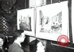 Image Dessins et peintures de chambres de la Maison Blanche United States USA, 1940, de la seconde 59 séquences d'archives historiques vidéo 65675032382