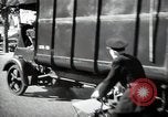 Image of Sanitation trucks and workers Paris France, 1953, second 25 stock footage video 65675032388