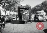 Image of Sanitation trucks and workers Paris France, 1953, second 41 stock footage video 65675032388