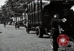 Image of Sanitation trucks and workers Paris France, 1953, second 58 stock footage video 65675032388