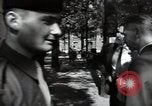 Image of Army civil defense exercise in Paris France, 1951, second 42 stock footage video 65675032389