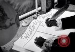 Image of large volume titled history on desk United States USA, 1951, second 52 stock footage video 65675032397