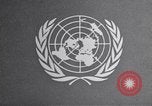Standbild Flagge der Vereinten Nationen United States USA, 1951, aus Sekunde 11 historischem Filmmaterial Videoclip 65675032413