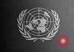 Standbild Flagge der Vereinten Nationen United States USA, 1951, aus Sekunde 20 historischem Filmmaterial Videoclip 65675032413