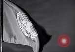Standbild Flagge der Vereinten Nationen United States USA, 1951, aus Sekunde 57 historischem Filmmaterial Videoclip 65675032413