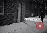 Image of Policeman checking building security United States USA, 1951, second 17 stock footage video 65675032416