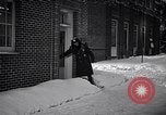 Image of Policeman checking building security United States USA, 1951, second 23 stock footage video 65675032416