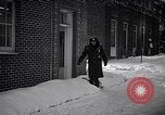 Image of Policeman checking building security United States USA, 1951, second 24 stock footage video 65675032416
