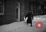 Image of Policeman checking building security United States USA, 1951, second 25 stock footage video 65675032416