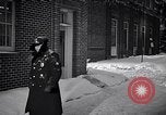 Image of Policeman checking building security United States USA, 1951, second 29 stock footage video 65675032416