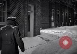 Image of Policeman checking building security United States USA, 1951, second 39 stock footage video 65675032416