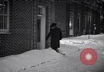 Image of Policeman checking building security United States USA, 1951, second 46 stock footage video 65675032416