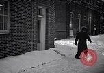 Image of Policeman checking building security United States USA, 1951, second 50 stock footage video 65675032416