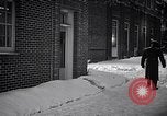 Image of Policeman checking building security United States USA, 1951, second 51 stock footage video 65675032416