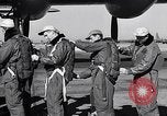 Image of pre-flight inspection of Convair B-36 and crew Fort Worth Texas USA, 1951, second 23 stock footage video 65675032420