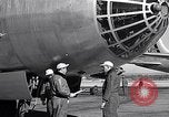 Image of pre-flight inspection of Convair B-36 and crew Fort Worth Texas USA, 1951, second 45 stock footage video 65675032420
