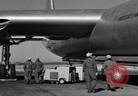 Image of pre-flight inspection of Convair B-36 and crew Fort Worth Texas USA, 1951, second 58 stock footage video 65675032420